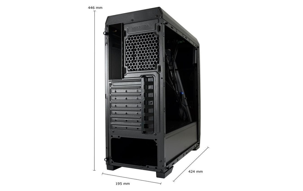 Lc-Power Midi Tower LC-700B-ON-8