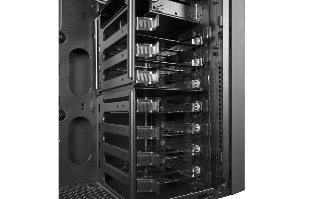 Chieftec Midi Tower CW-01B-OP, black-6