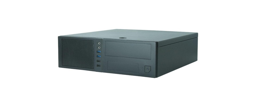 Chieftec Mini-ITX Gehäuse CS-12B, black-4