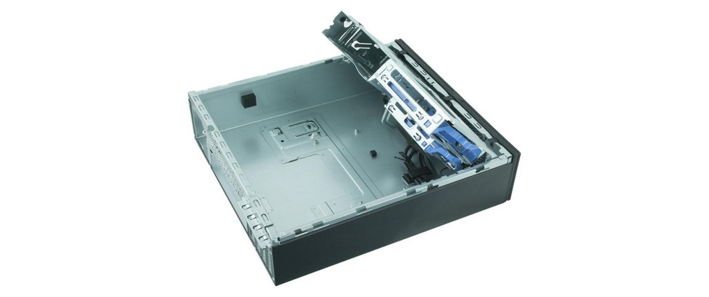 Chieftec Mini-ITX Gehäuse CS-12B, black-5