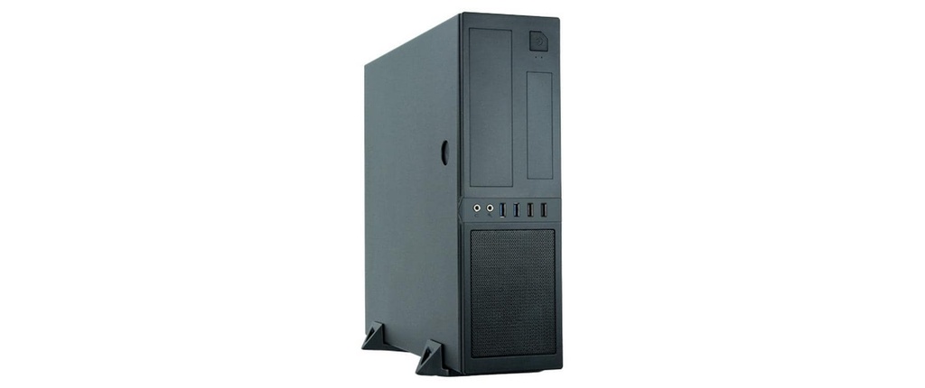 Chieftec Mini-ITX Gehäuse CS-12B, black-6