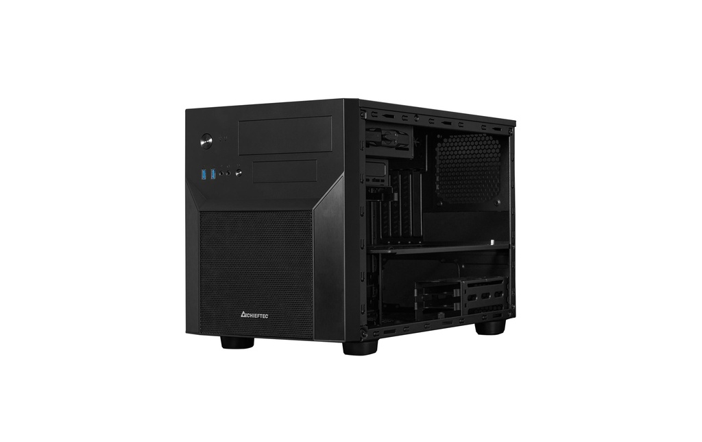 Chieftec mATX Gehäuse CI-02B-OP, black-2