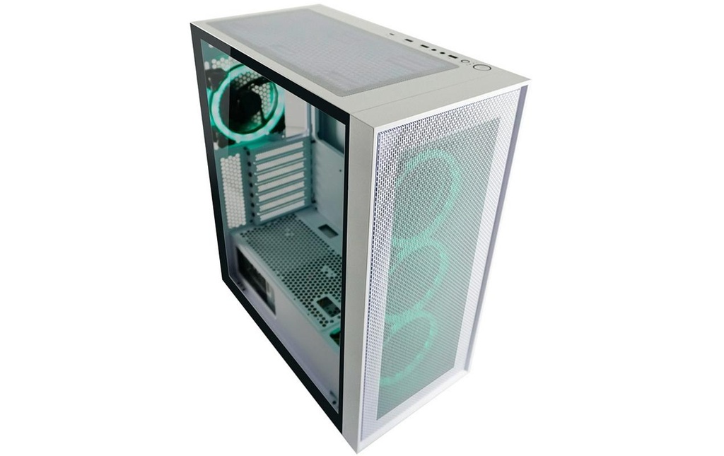 Lc-Power Midi Tower LC-802W-ON-4
