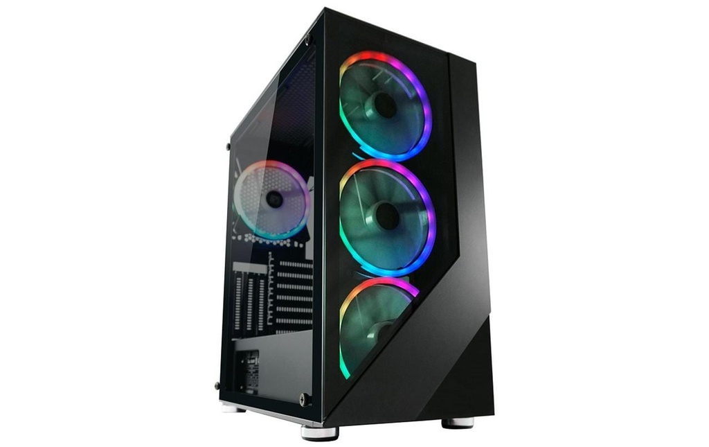 Lc-Power Midi Tower LC-803B-ON-0