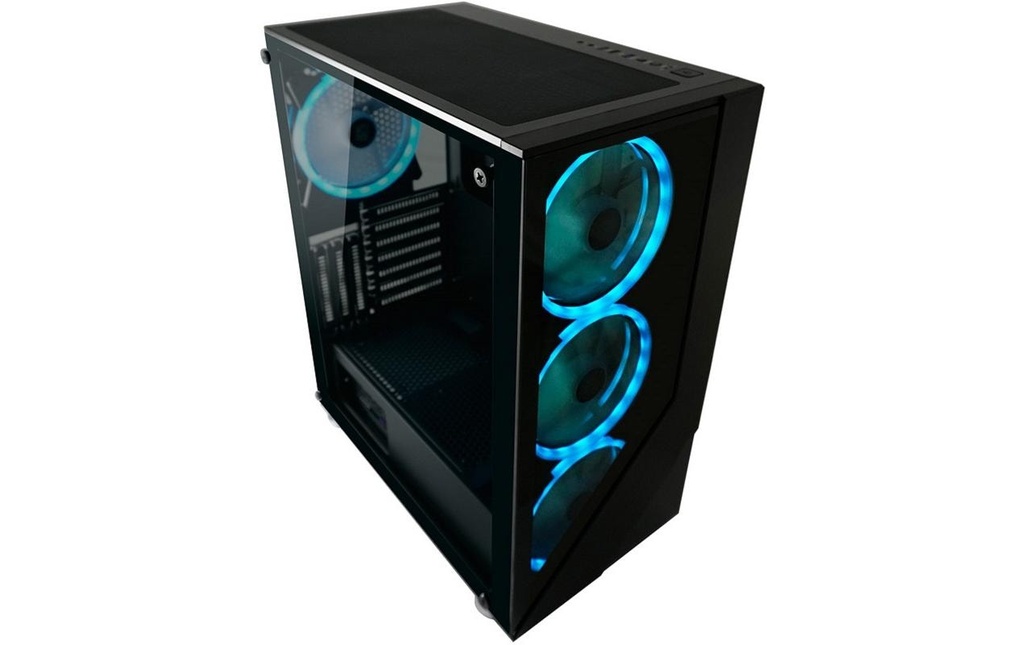 Lc-Power Midi Tower LC-803B-ON-3
