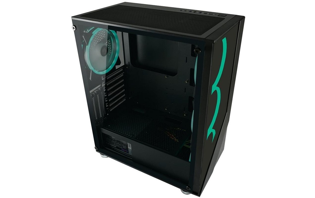 Lc-Power Midi Tower LC-803B-ON-4