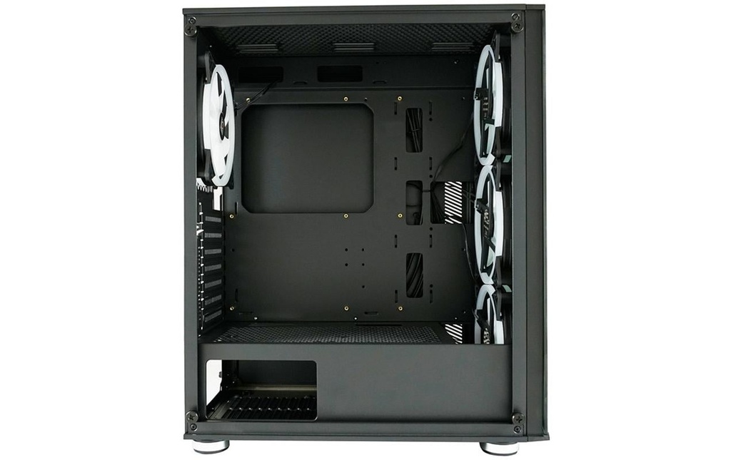 Lc-Power Midi Tower LC-803B-ON-6