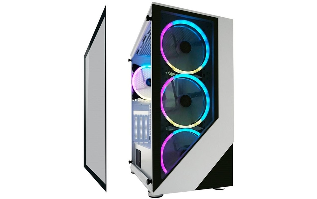 Lc-Power Midi Tower LC-803W-ON-3