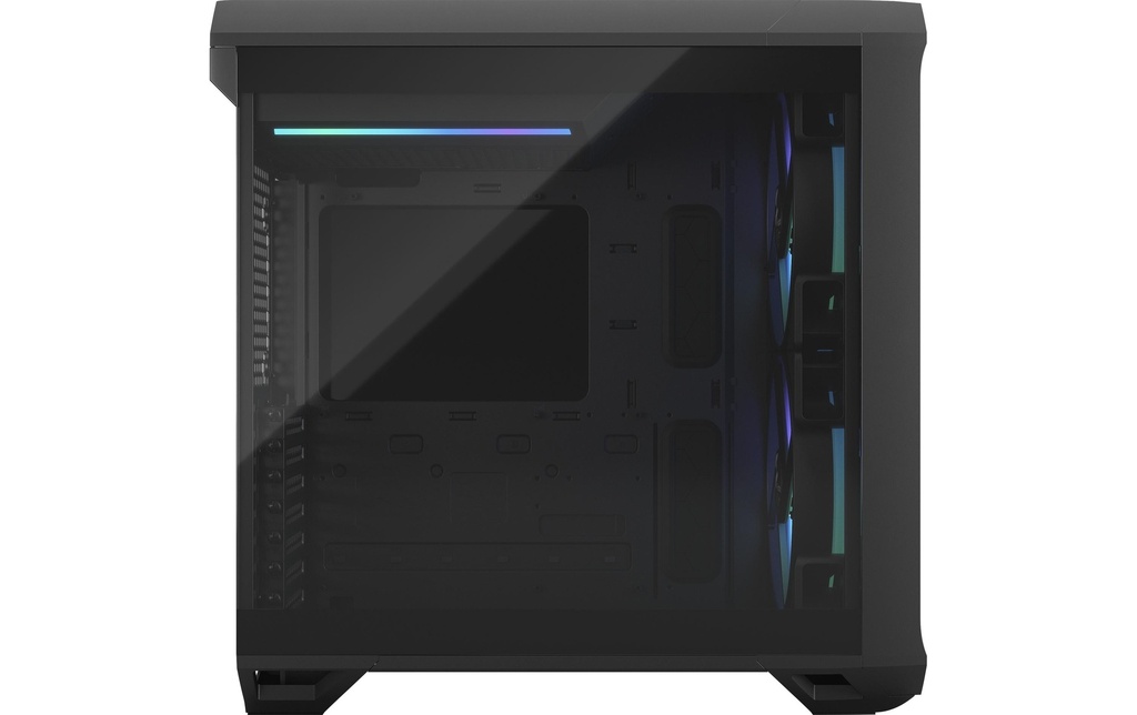 Fractal Torrent Compact Schwarz RGB TG Ligh-1