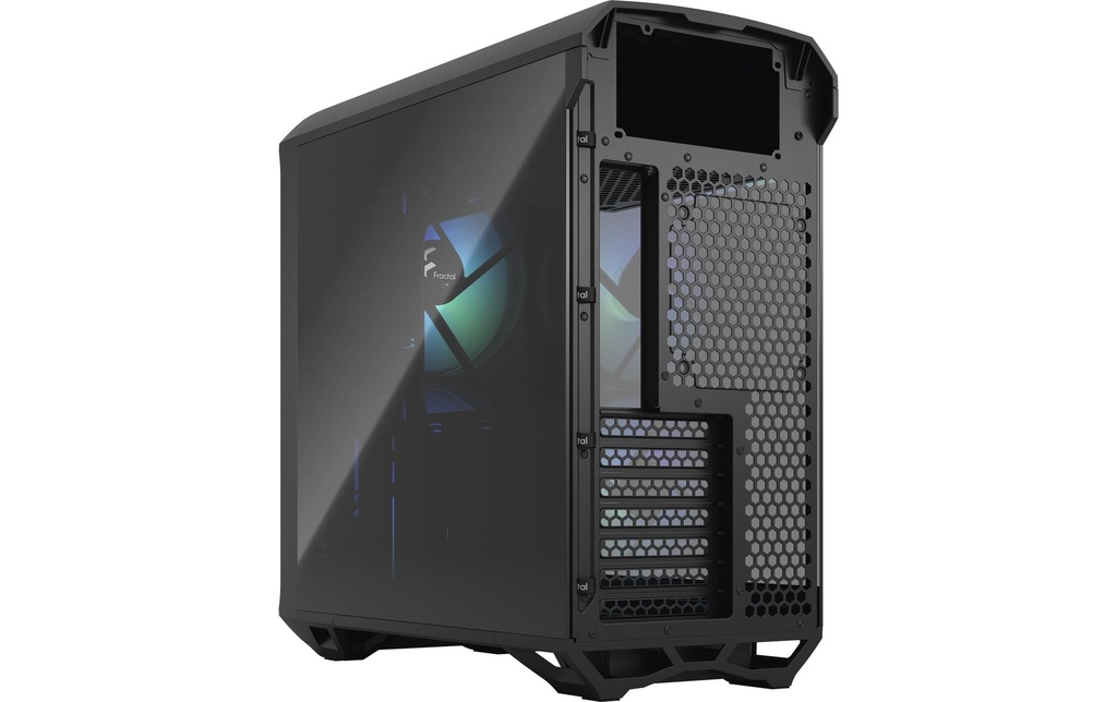 Fractal Torrent Compact Schwarz RGB TG Ligh-4