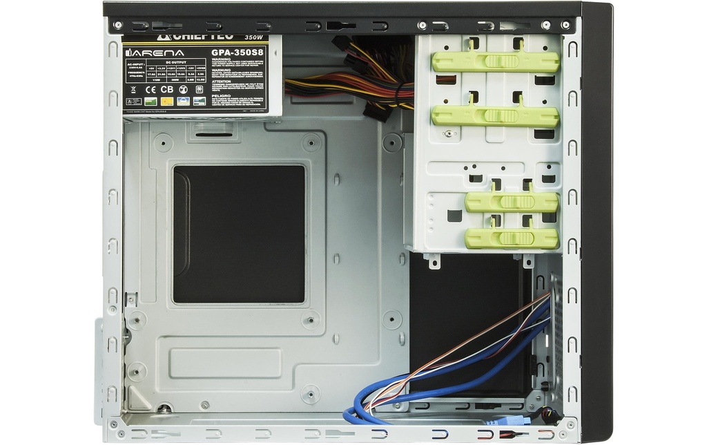 Chieftec Midi Tower XT-01B-350GPB, black-4