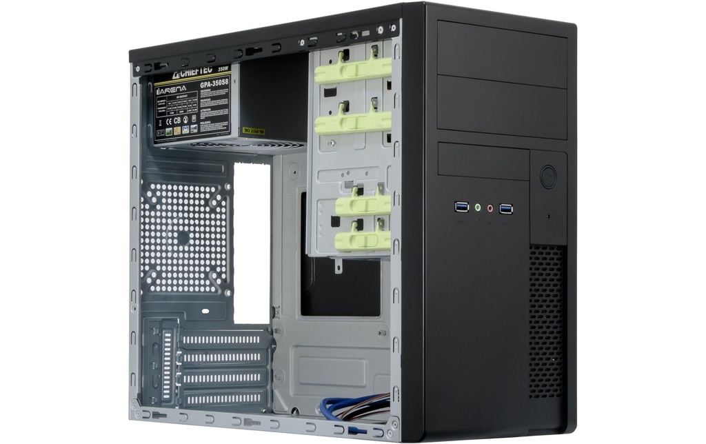 Chieftec Midi Tower XT-01B-350GPB, black-5