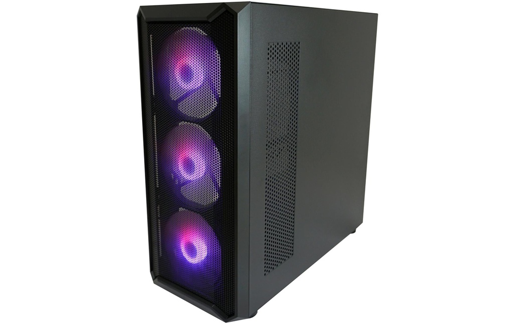 Lc-Power Midi Tower LC-804B-ON-6