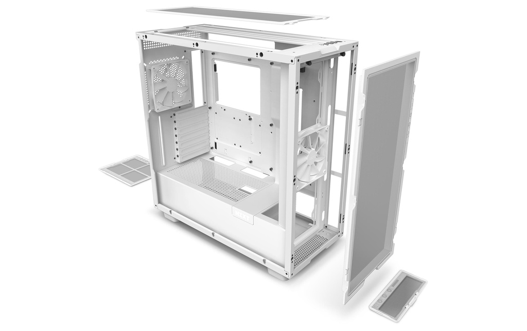 NZXT H7 Flow Weiss-4