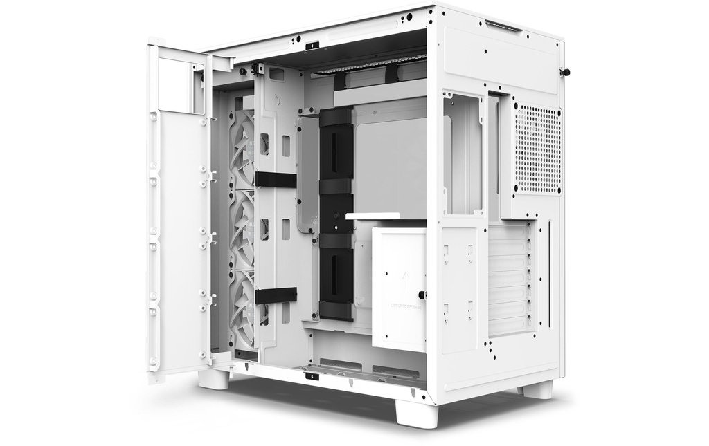 NZXT H9 Flow Weiss-1