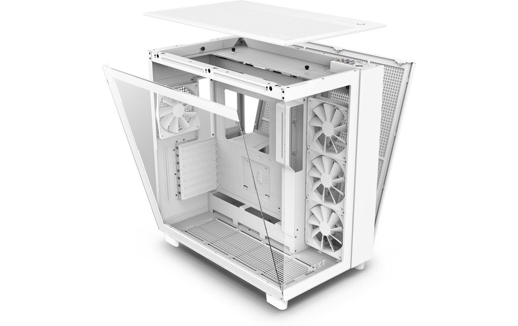 NZXT H9 Flow Weiss-2