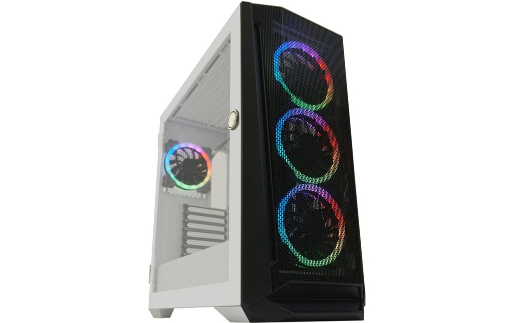 Lc-Power Midi Tower LC-803BW-ON-0