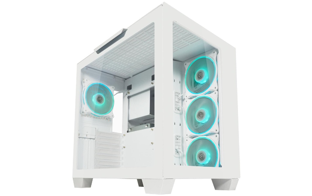 Lc-Power Midi Tower LC-807W-ON-0