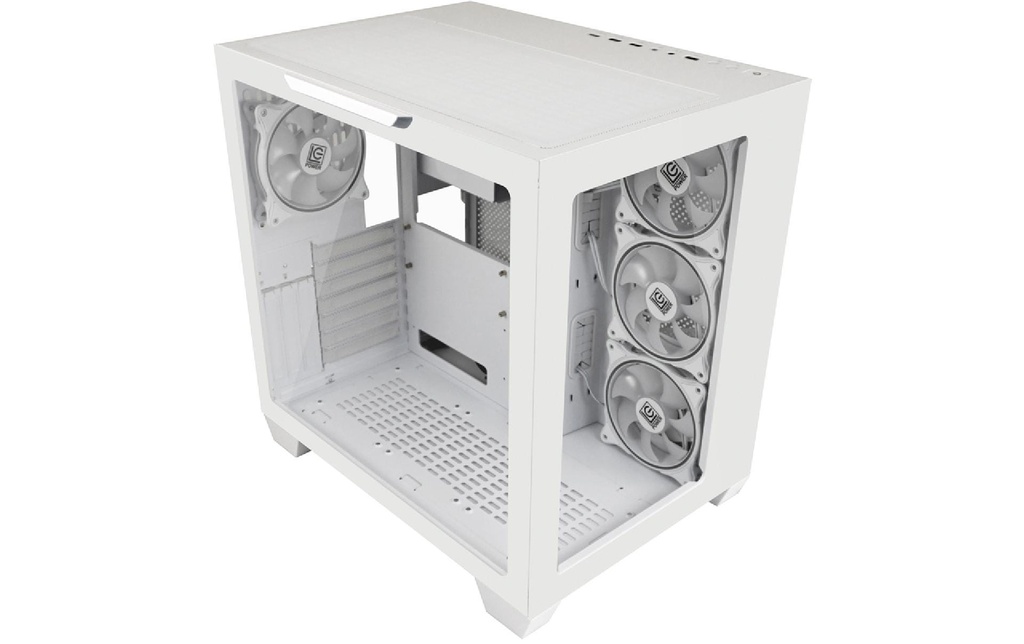 Lc-Power Midi Tower LC-807W-ON-5