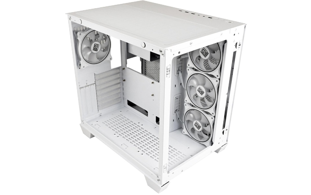 Lc-Power Midi Tower LC-807W-ON-6