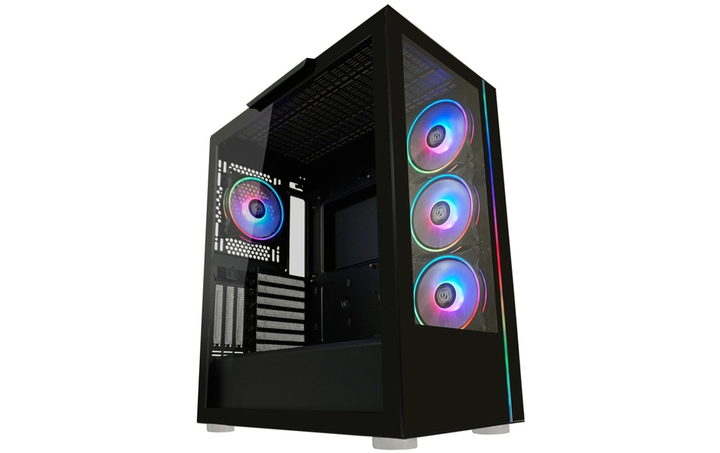 Lc-Power Midi Tower LC-808B-ON-0