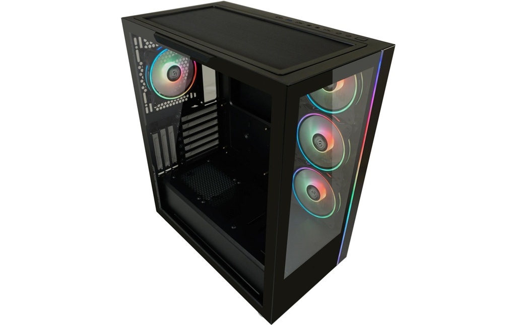Lc-Power Midi Tower LC-808B-ON-2