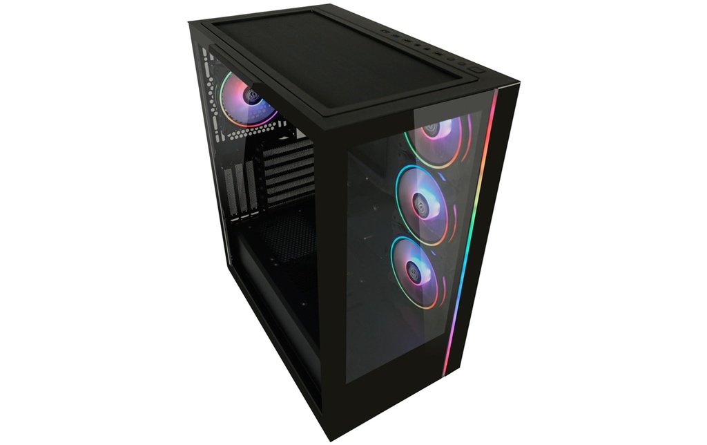 Lc-Power Midi Tower LC-808B-ON-3