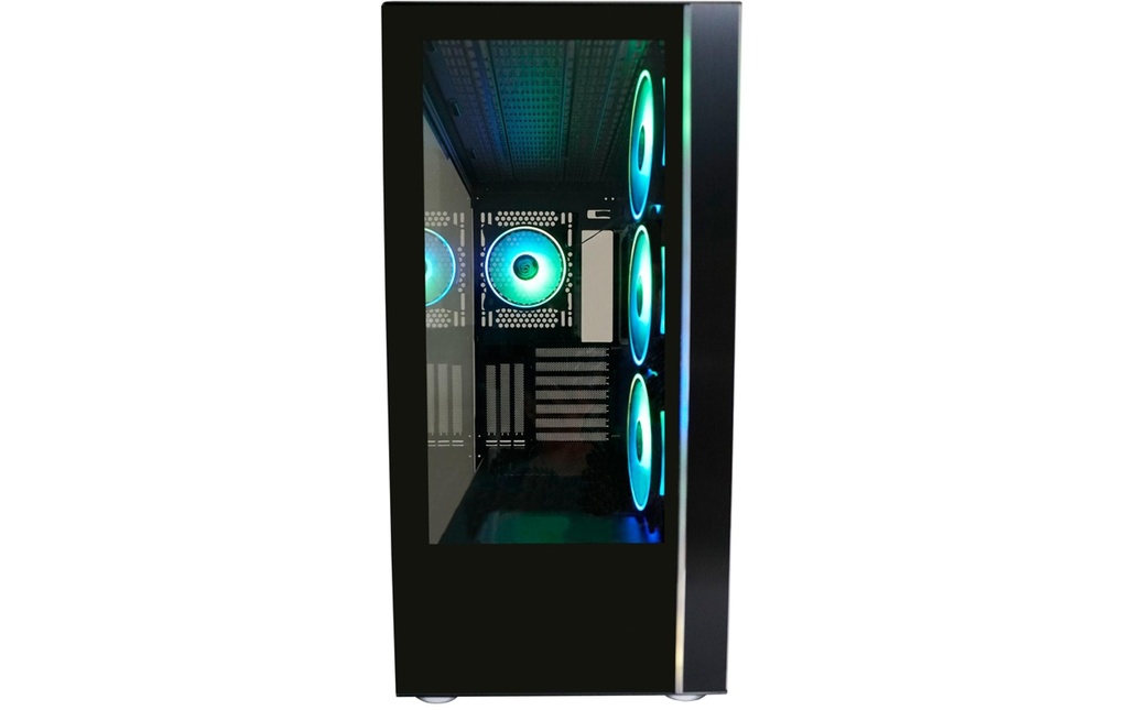 Lc-Power Midi Tower LC-808B-ON-4