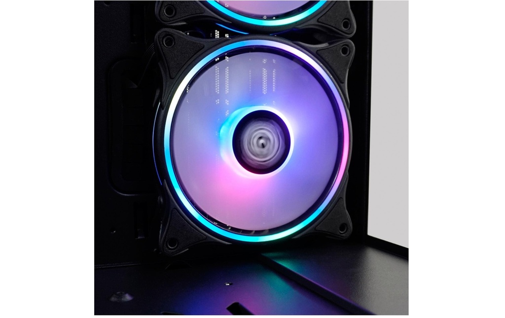 Lc-Power Midi Tower LC-808B-ON-5