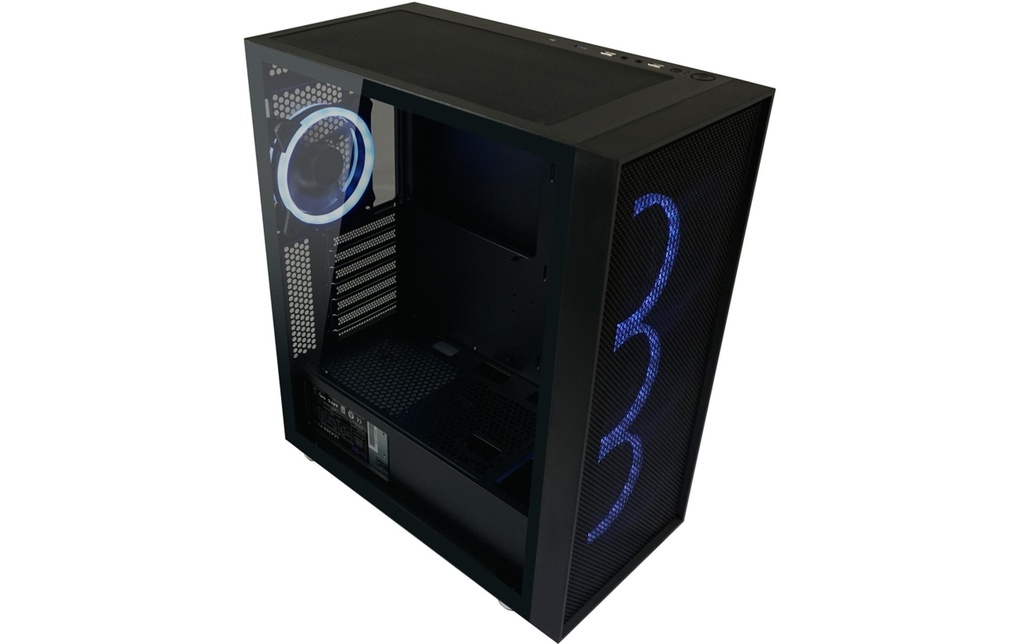 Lc-Power Midi Tower LC-802B-ON-6