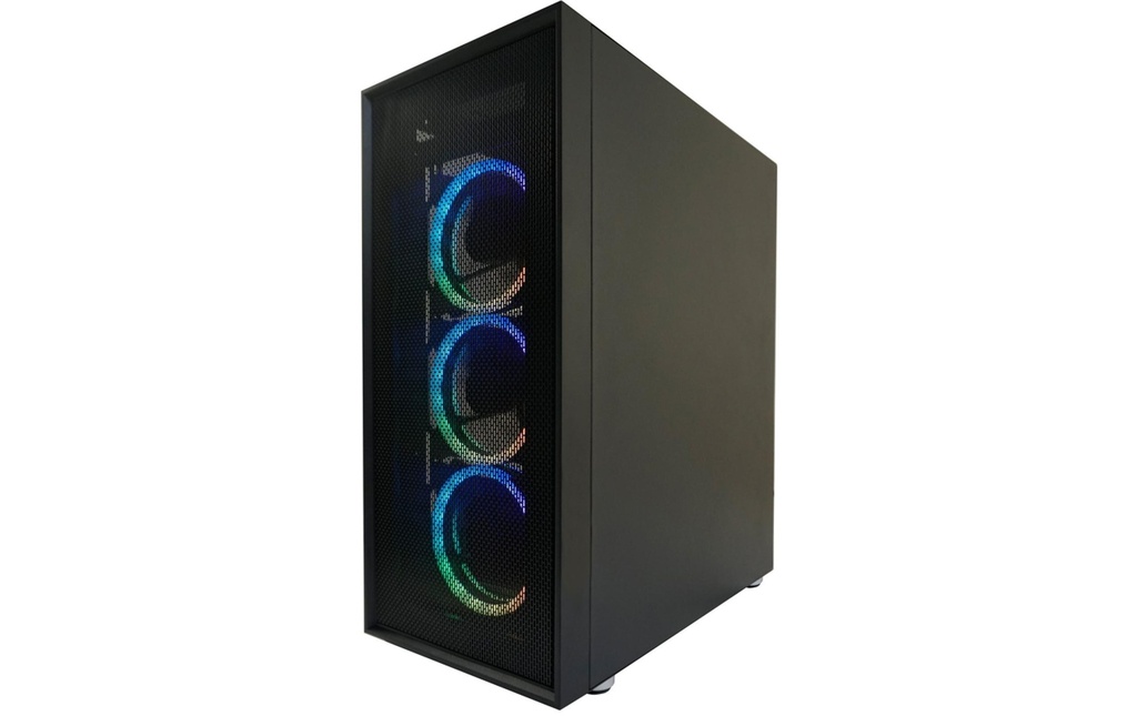 Lc-Power Midi Tower LC-802B-ON-8