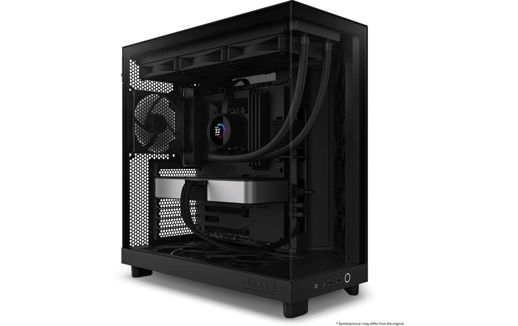 NZXT H6 Flow Schwarz-1