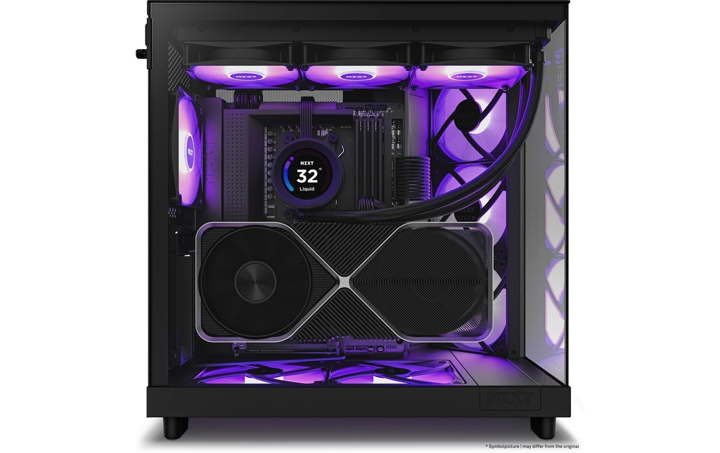 NZXT H6 RGB Flow Schwarz-8