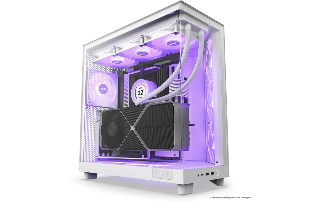 NZXT H6 RGB Flow Weiss-1