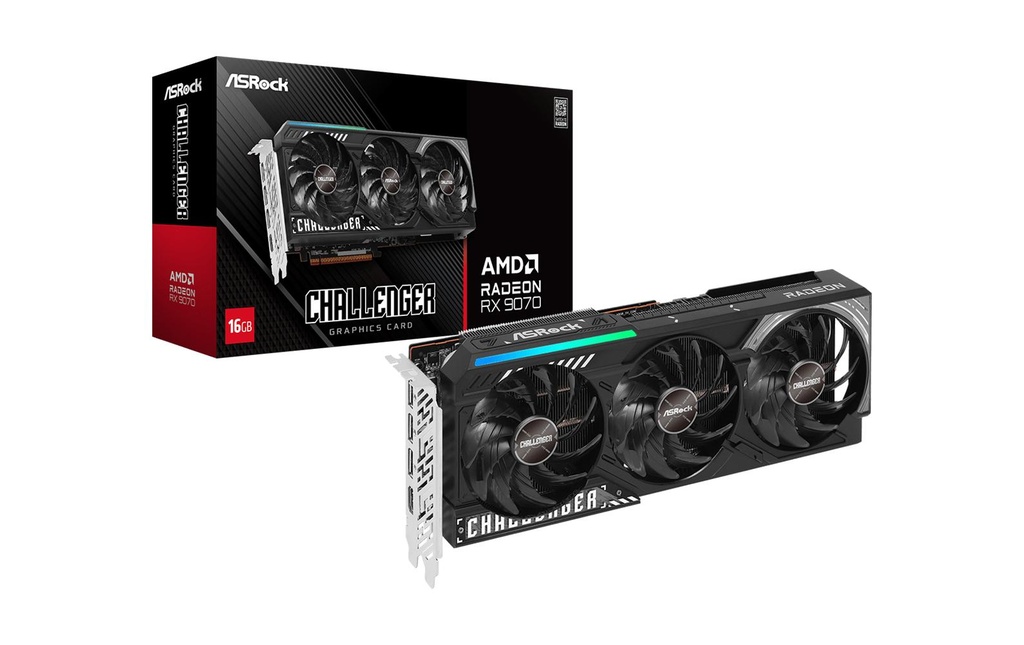 ASRock AMD Radeon RX 9070 Challenger 16G