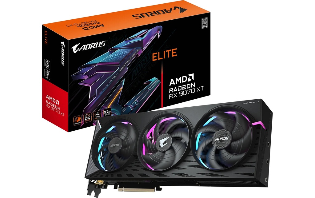 Gigabyte RX9070 XT AORUS ELITE 16GB GDDR6