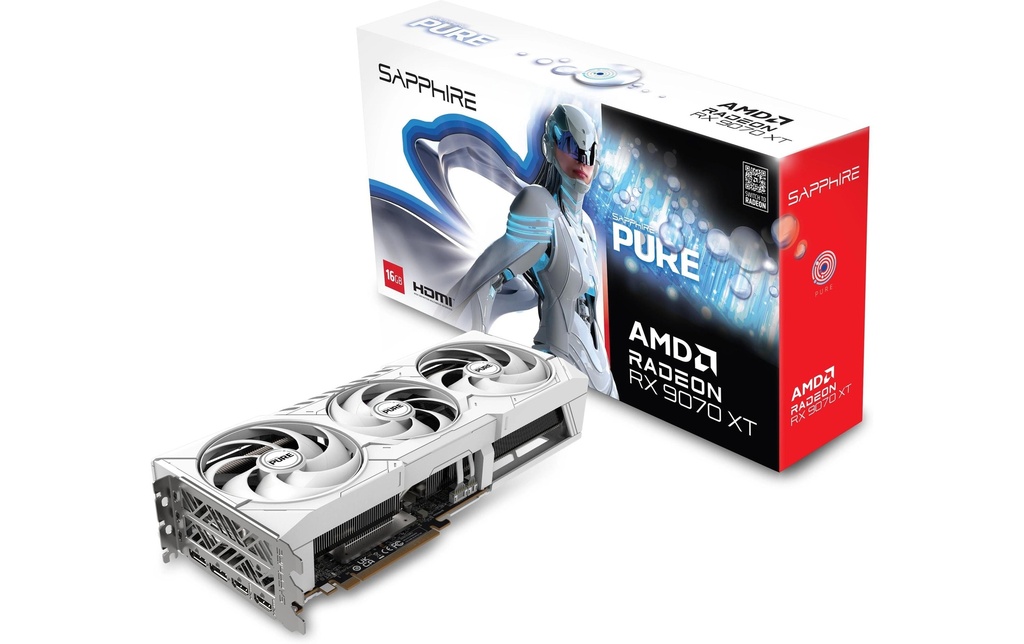 Sapphire RX9070 XT PURE GAM OC 16GB GDDR6