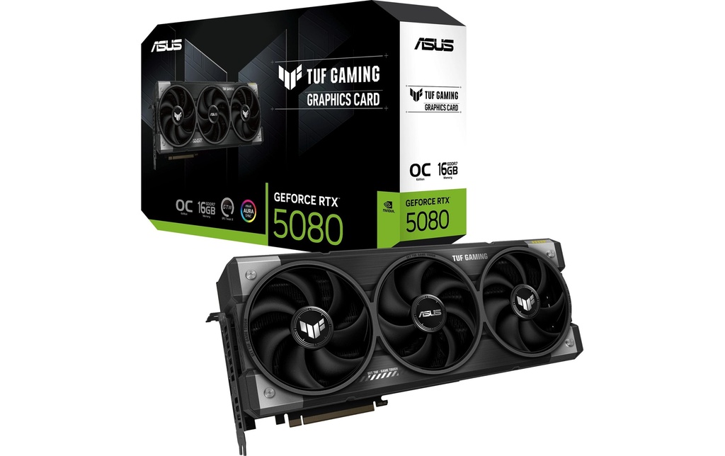 ASUS TUF RTX5080 O16G GAMING, GDDR7