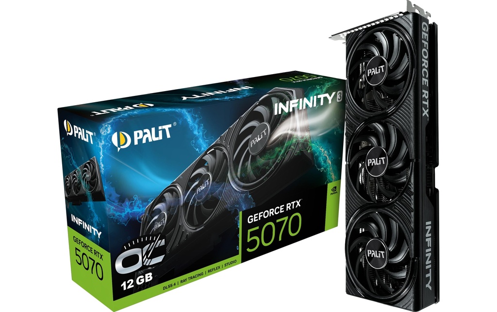 Palit RTX5070 Infinity 3 OC, 12GB GDDR7