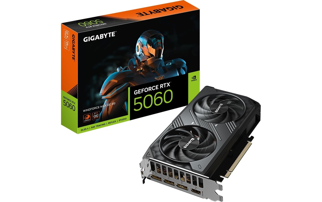 Gigabyte RTX5060 WINDFORCE MAX OC 8G