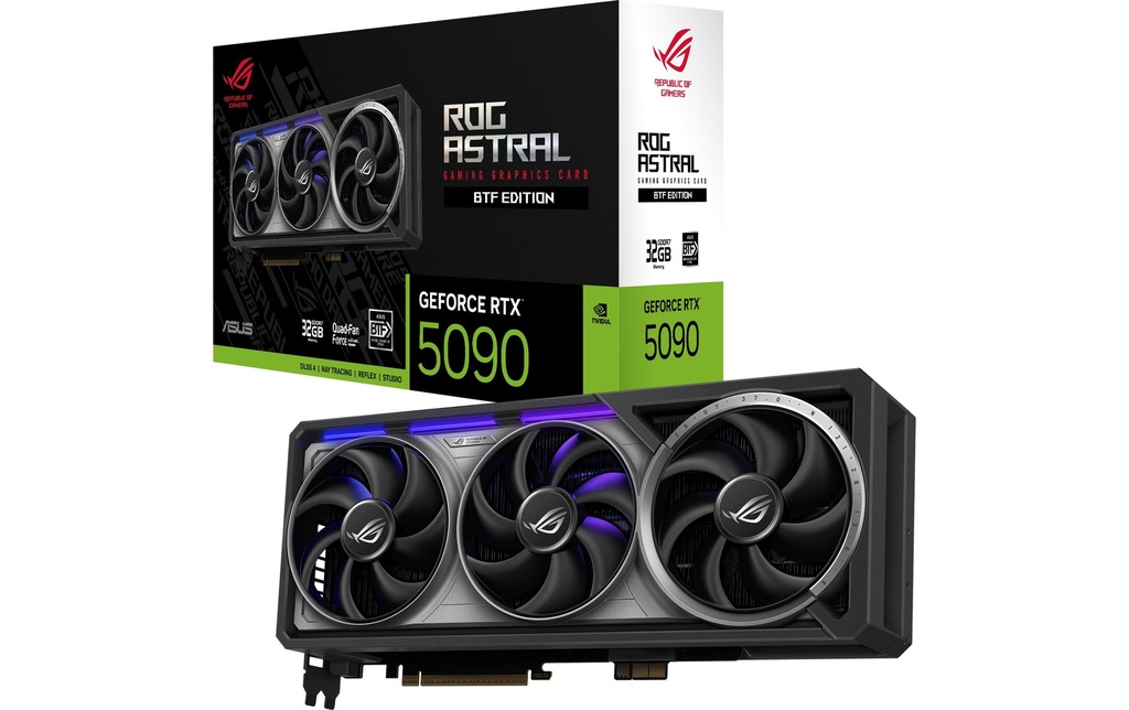 ASUS ROG Astral RTX5090 32G BTF GAM, GDDR7