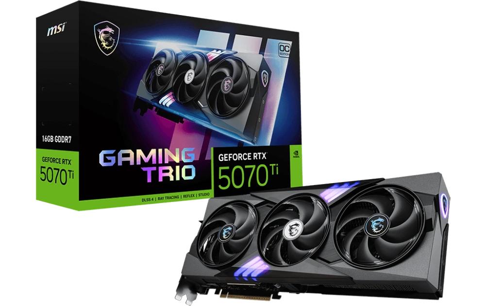 MSI RTX5070 Ti Gaming Trio OC Plus 16GB