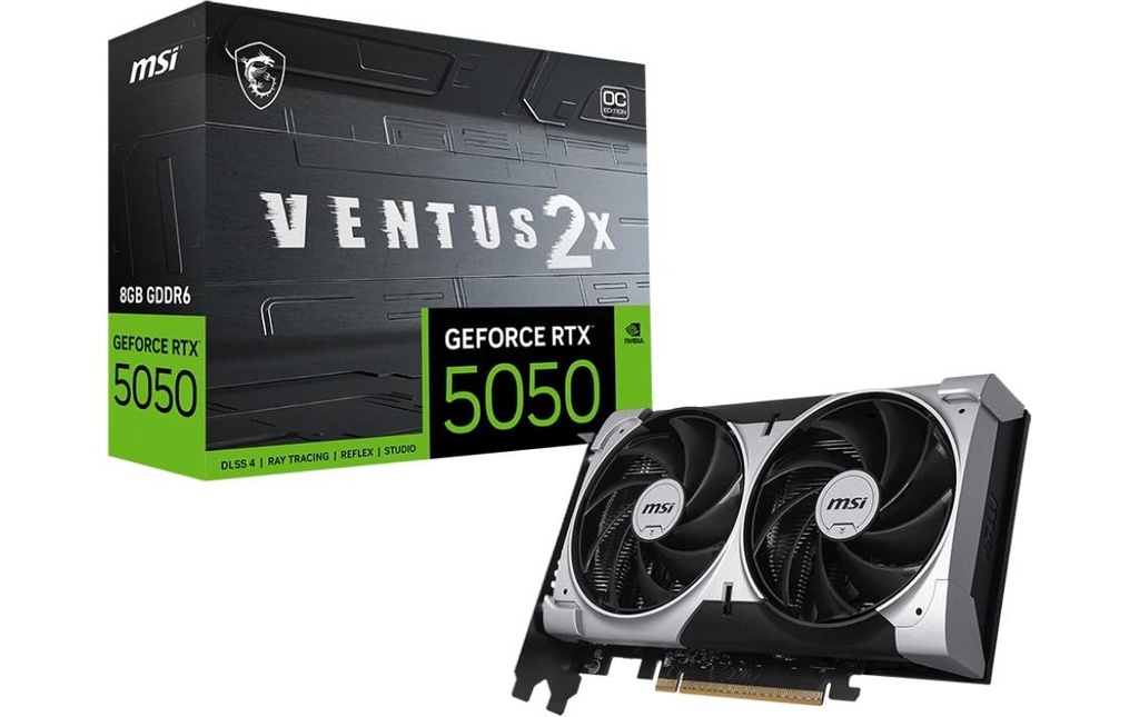 MSI RTX5050 VENTUS 2X OC 8GB GDDR6