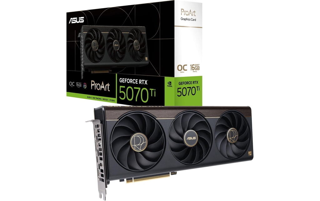 ASUS PROART RTX5070TI O16G, GDDR7