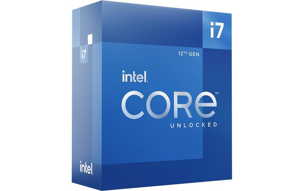 CPU Intel 12-Core i7-12700K/3.60 GHz