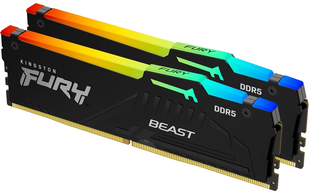 FURY Beast RGB DDR5 64GB 2-Kit 6400MT/s EXP
