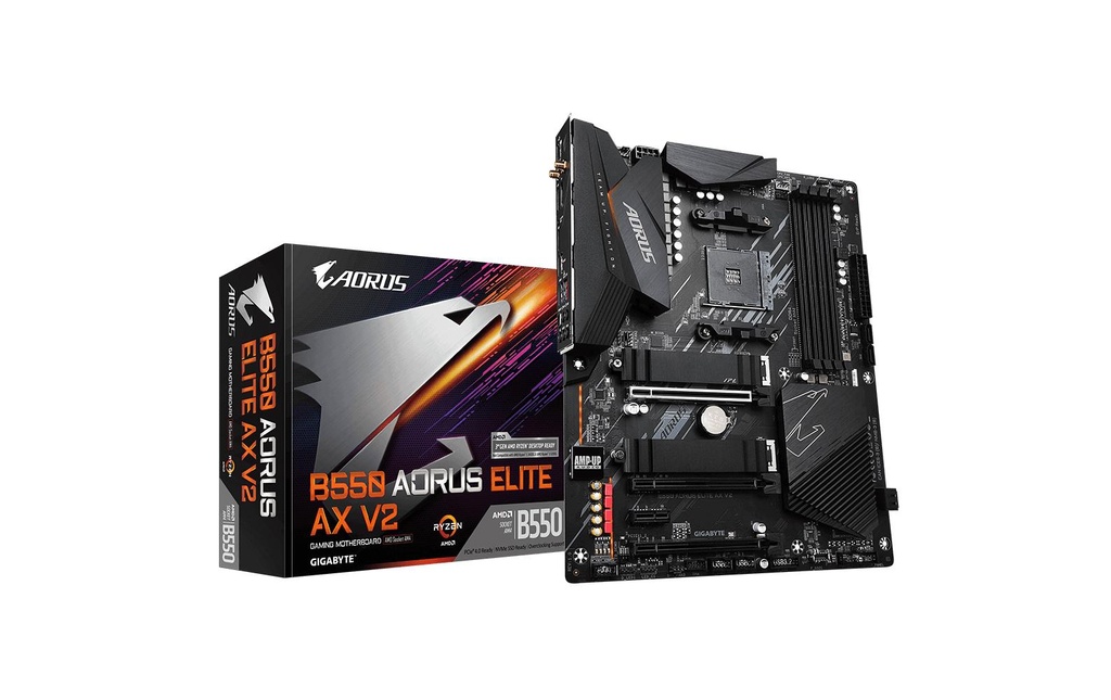 Gigabyte B550 Aorus Elite AX V2, ATX, AM4