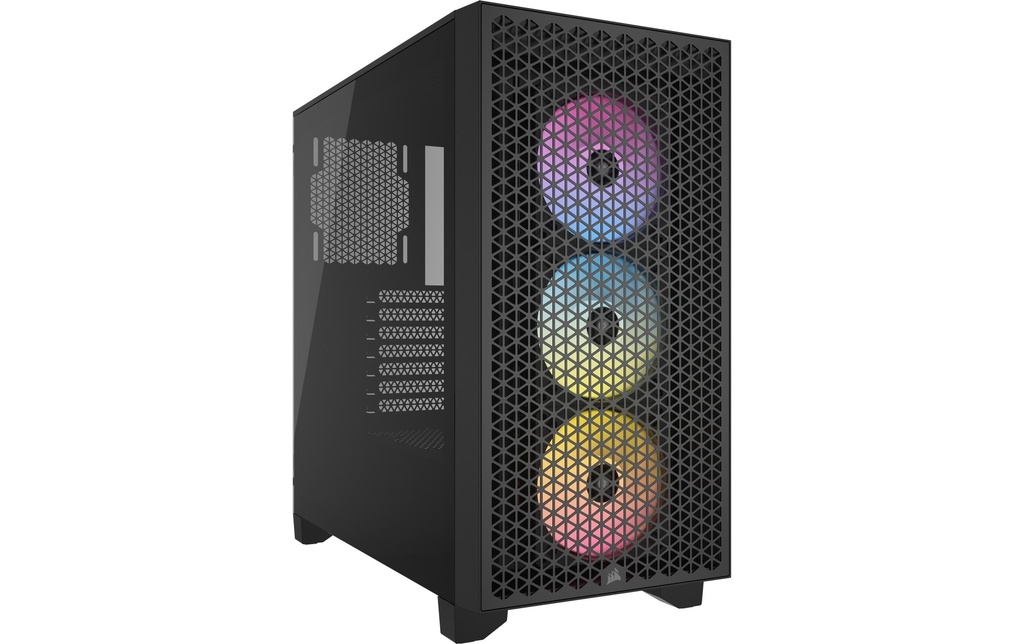Corsair, PC-Gehäuse 3000D RGB Airflow Schwa