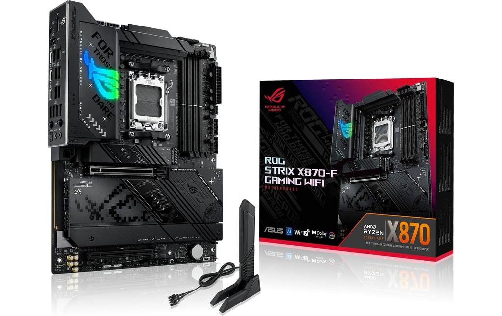 ASUS ROG STRIX X870-F GAMING WIFI, ATX, AM5