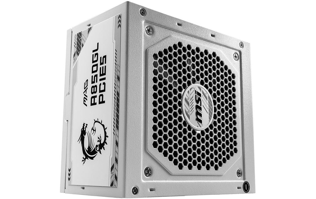 MSI MAG A850GL PCIE5 WHITE 850W Gold